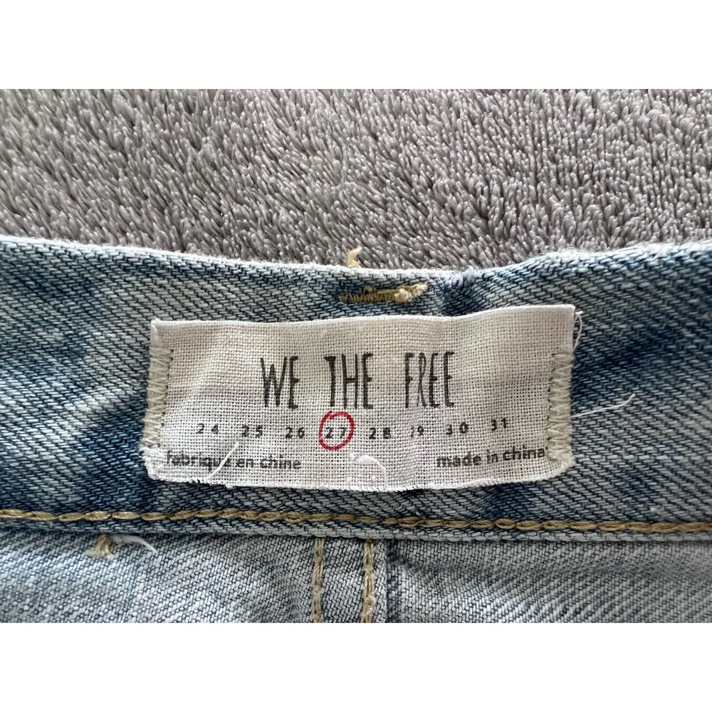 Free People Light Denim Shorts - Picture 3 of 3